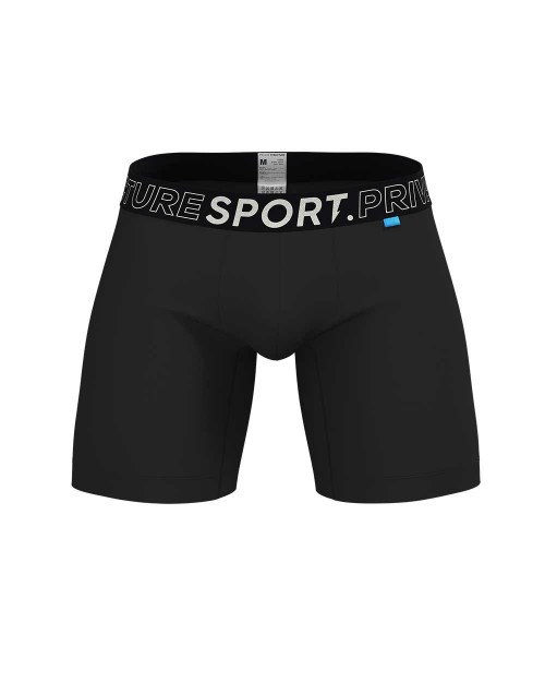 PS Sport Anti-Bac Textile Boxer Brief - Black Blue [4340a1]