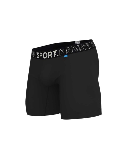 PS Sport Anti-Bac Textile Boxer Brief - Black Blue [4340a1]