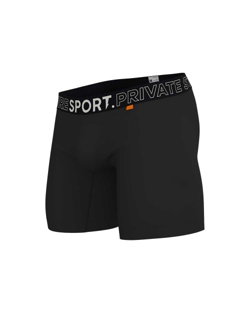 PS Sport Anti-Bac Textile Boxer Brief - Black Orange [4340a1]