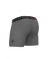 PS Sport Anti-Bac Textile Mid Waist Boxer Brief - Dark Melange Magenta [4340a1]