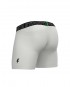 PS Sport Anti-Bac Textile Mid Waist Boxer Brief - White Green [4340a1]