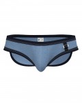 BarnBoy Low Waist Mini Brief - Faded Denim [4358]