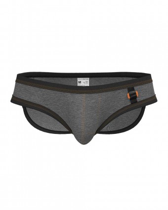 BarnBoy Low Waist Mini Brief - Stone Washed Grey [4358]