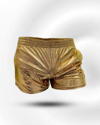 Studio54 Party Shorts - Chrome Gold [4638]