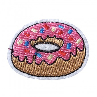 Badge Donut Pink - Characterized Your Briefs Now [4231]