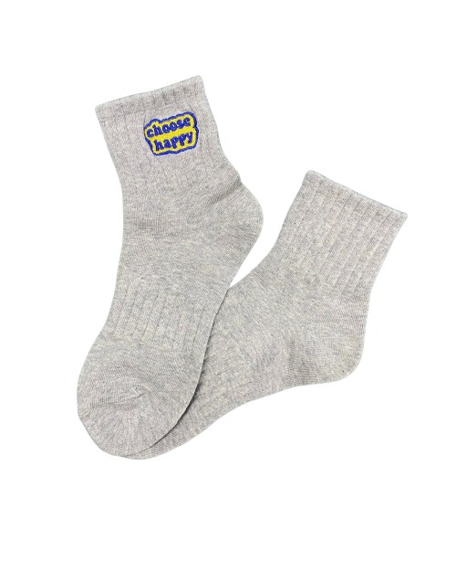 Mid Calf Socks - Melange [4661]