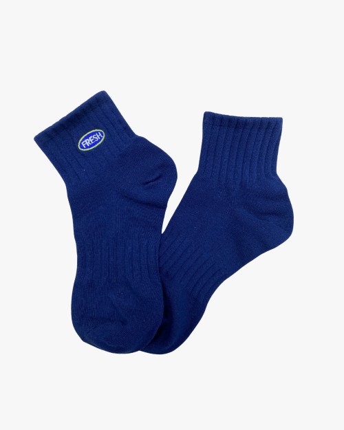 Mid Calf Socks - Navy [4660]
