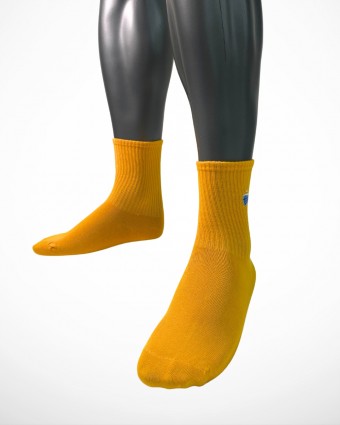 Mid Calf Socks - Orange [4662]
