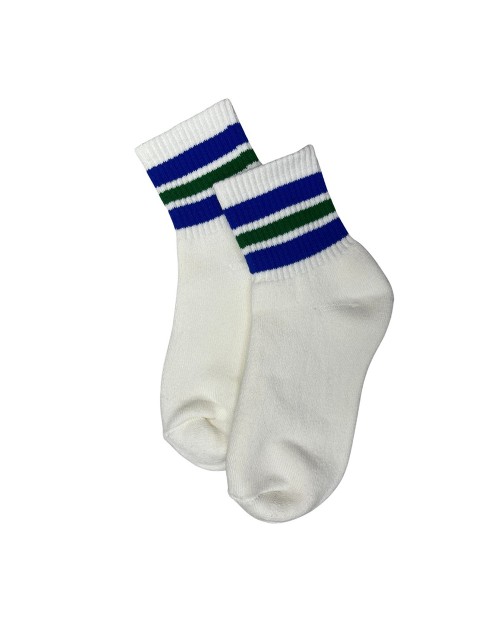 Varsity Socks - Crew Blue/White [4606]