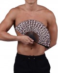 Fabric Patry Fan - Cheetah [4527]