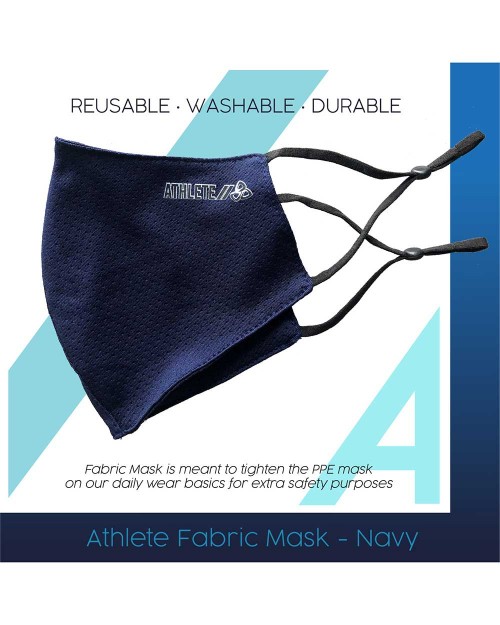 Athlete Face Mask - Navy [4314]