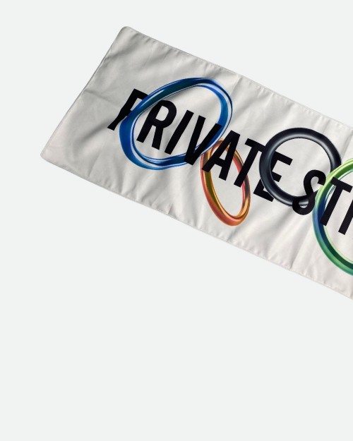 Olympic Gym Towel - White [4663]