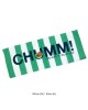 FREE GIFT CHUMM Gym Towel - Green Stripes [4768]