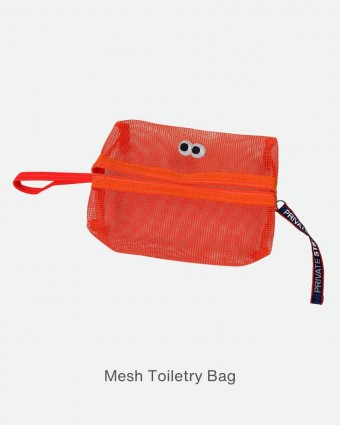 EyePOP Toiletries Mesh Pouch - Orange [4673]