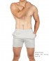 3" Inner Seam Sweat Shorts - Light Grey [4700]