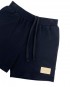 4" Inner Seam Sweat Shorts - Black [4704]