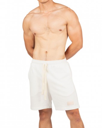 6" Inner Seam Utility Shorts - White [4705]