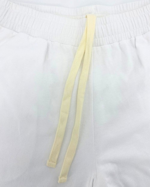 Sweat Shorts - Cotton White [4721B]