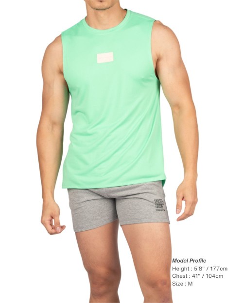 Easy Fit Jersey Tank - Sparkle Green [4708]