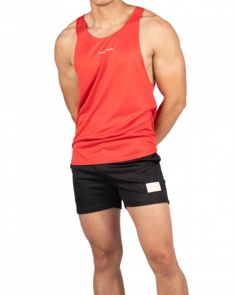 Easy Fit Fiashy Tank - Flag Red [4713]