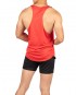 Easy Fit Flashy Tank - Flag Red [4713]