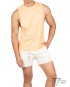 Crew Neck Fit Muscle Tee - Marigold Orange [4716]