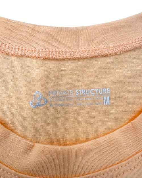 Crew Neck Fit Muscle Tee - Marigold Orange [4716]