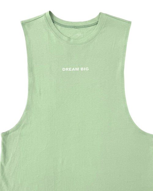 Crew Neck Fit Muscle Tee - Meadow Green [4716]