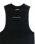 Crew Neck Easy Fit Muscle Tee - Velvet Black [4720]