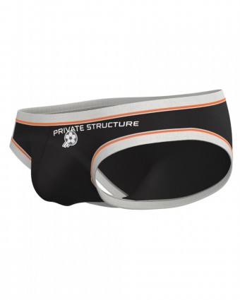 Athlete Low Waist Brief - Soccer Black [4644]