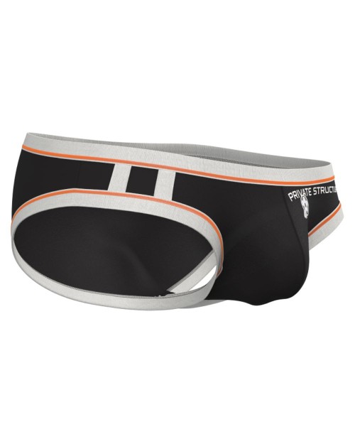 Athlete Low Waist Brief - Soccer Black [4644]