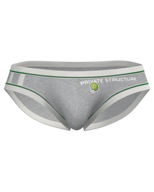 Athlete Low Waist Brief - Stadium Grey [4644]