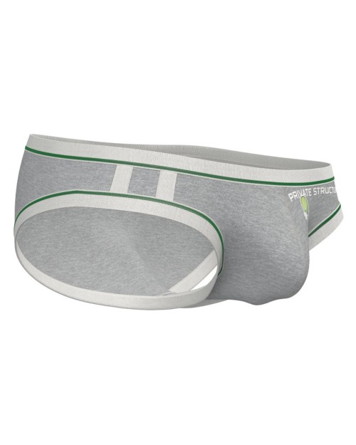 Athlete Low Waist Brief - Stadium Grey [4644]