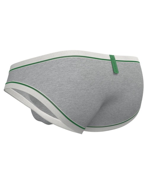 Athlete Low Waist Brief - Stadium Grey [4644]