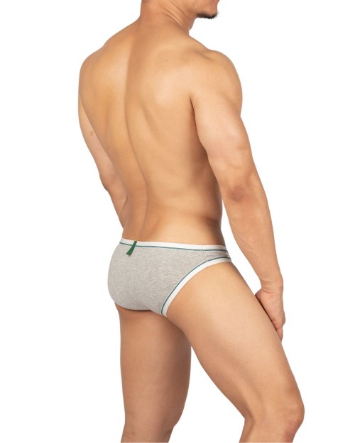 Athlete Low Waist Brief - Stadium Grey [4644]