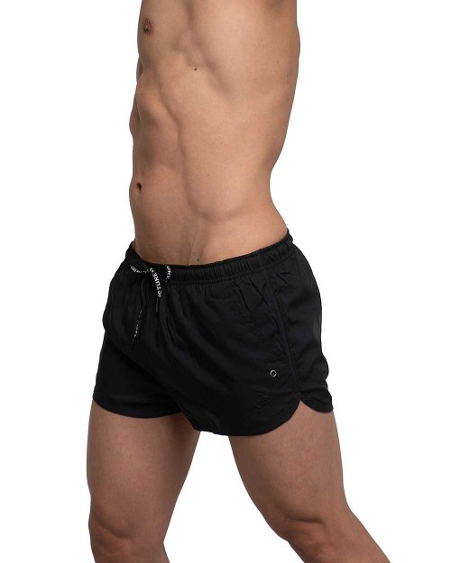 beFIT Sweat Running Shorts - Black [4059]