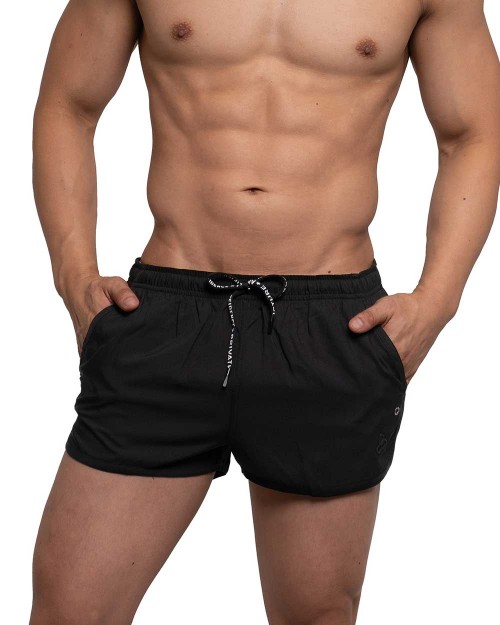 beFIT Sweat Running Shorts - Black [4059]