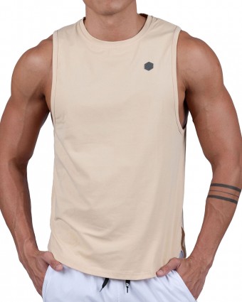 Park Jogger Tank - Taupe Khaki [4508]