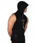 Hoody Muscle Vest - Black [4607]