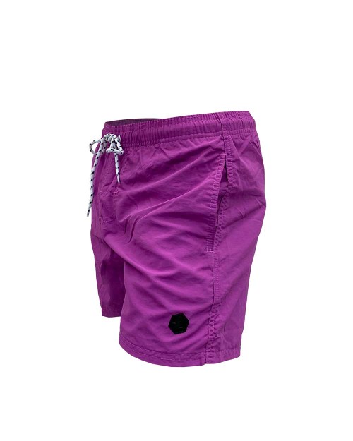 Vacay 3-pocket Beach Shorts - Bougainvillea Purple [4640]