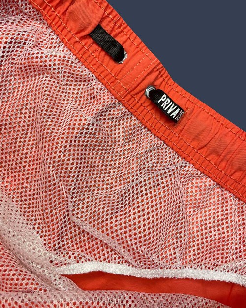 Swim Shorts-Hibicus Red [4464]