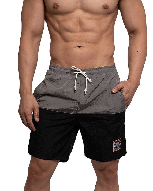 Beach Shorts - Grey/Black [3730]