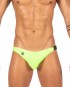 Swimwear Basic Buckle up Bikini-Neon Green [4450]