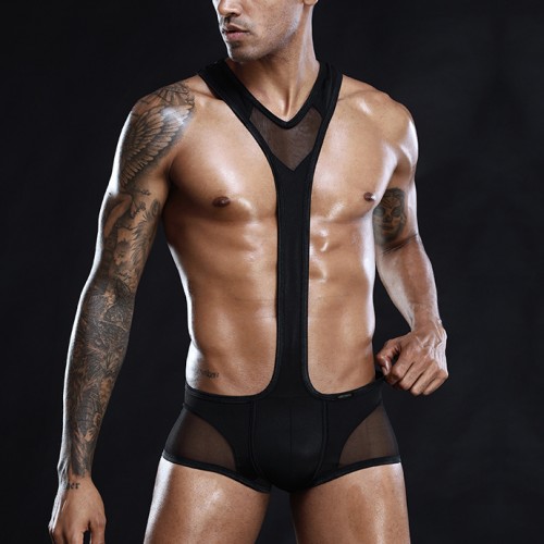 Desire Intima Bodysuit Trunk - Black [4099]