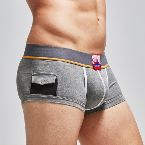 Super Body Pocket Trunk - Dark Melange [4275]