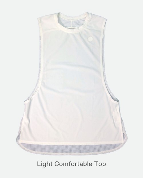 Party Troop Harness Tank - White [4621]