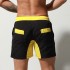 Desmiit Men Beach Shorts Black [4157]