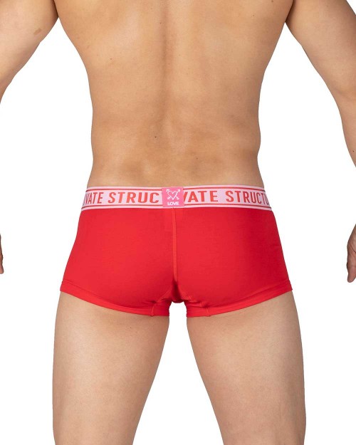 PRD Mid Waist Trunk Love - Poppies Red [4386a1]