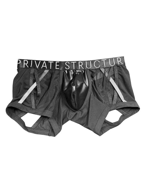 Alpha Low Waist Harness Trunk - Shades of Black [4415]