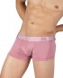 Viscose From Bamboo Mid Waist Trunk - Smoke Red - [4379]